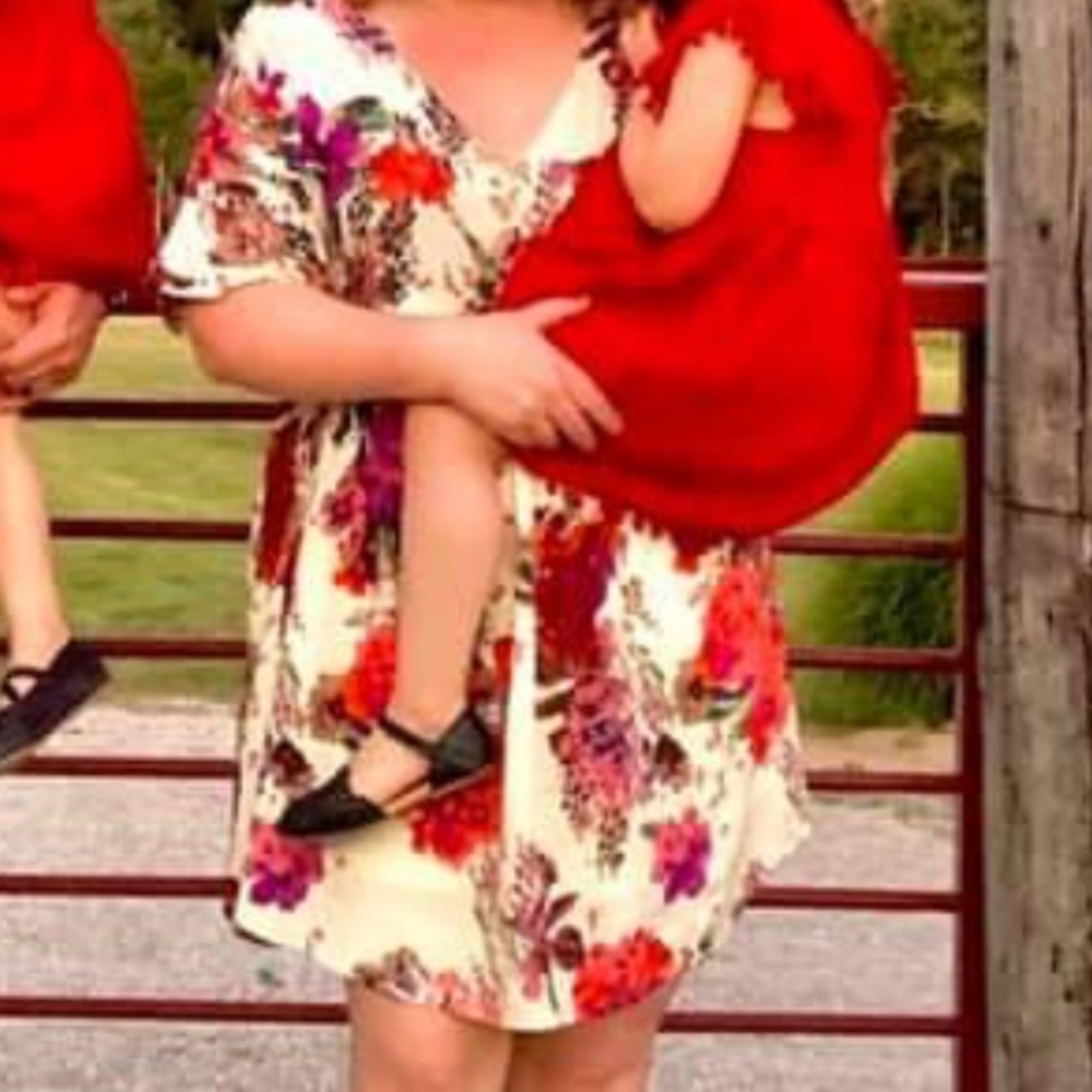 Floral babydoll dress